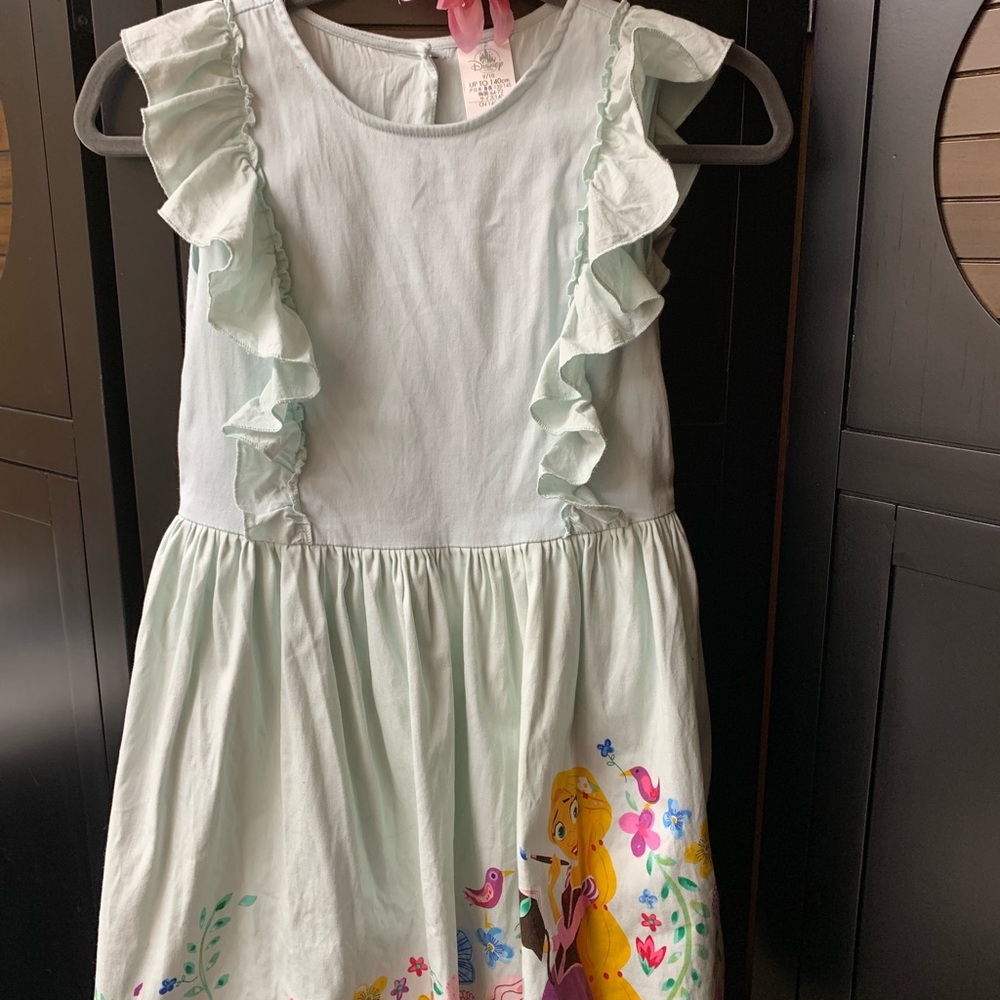Disney Store Girl Dress Casual Rapunzel Size 9/10